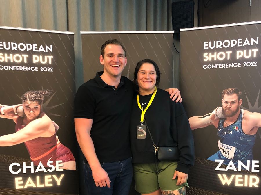 Guests at the European Shot Put Conference 2022
